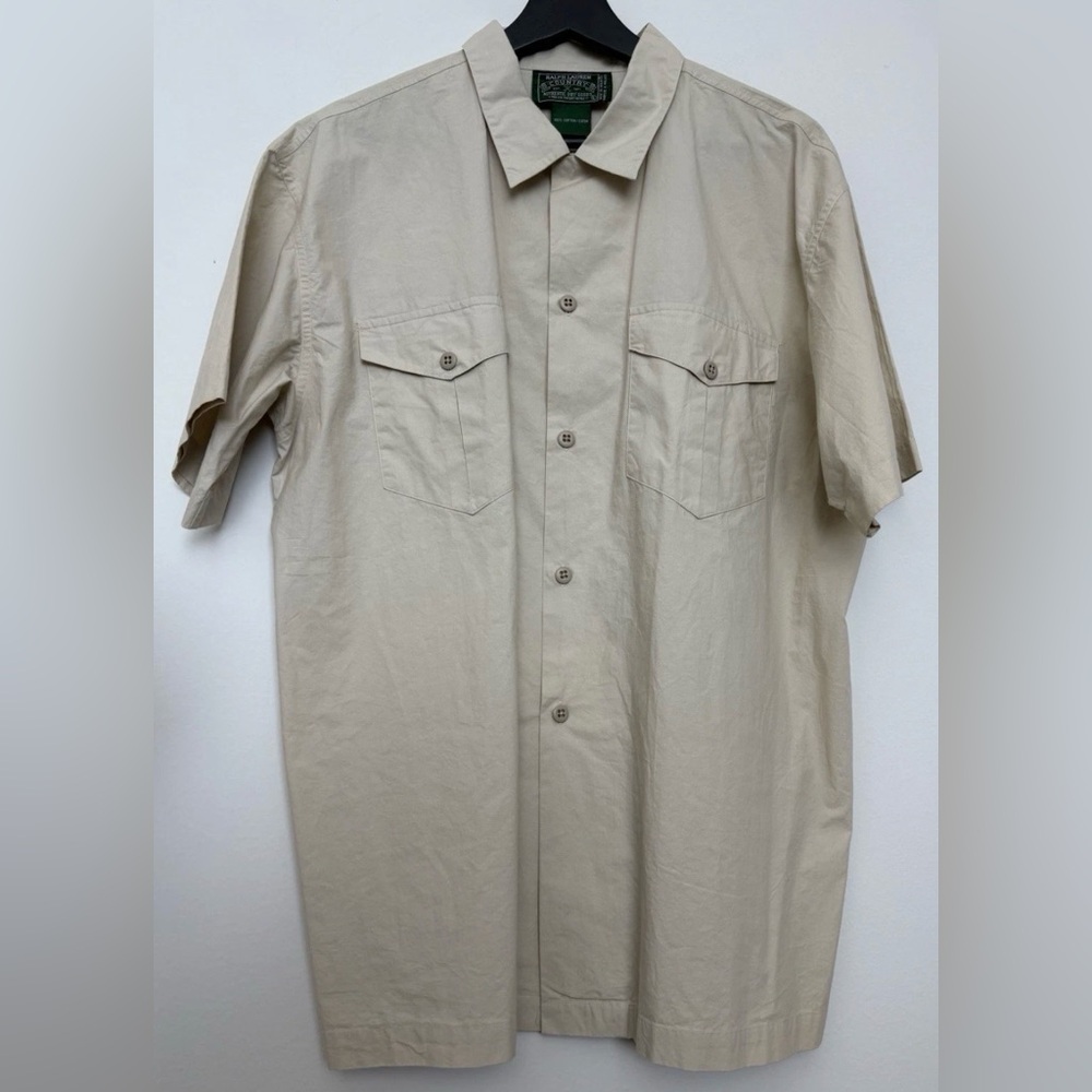 Vintage Ralph Lauren Country Men’s Button Down Shirt Size L Sku#140